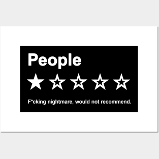 People One Star Posters and Art